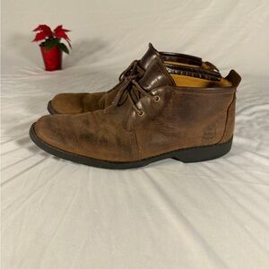 Timberland Mens Brown Leather
Earthkeepers Boots 9 Chukka 5923R